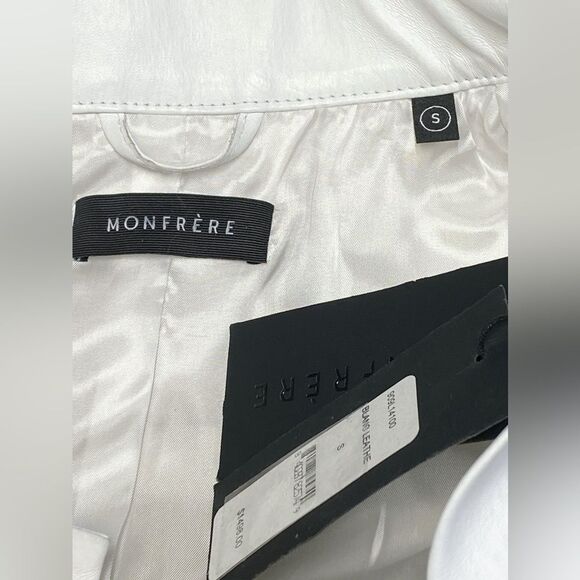 Monfrère Dean Leather Trucker Jacket size S - Picture 13 of 16